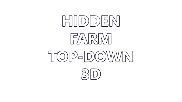 Логотип Hidden Farm Top-Down 3D