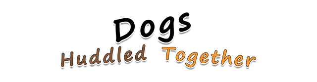 Логотип Dogs Huddled Together