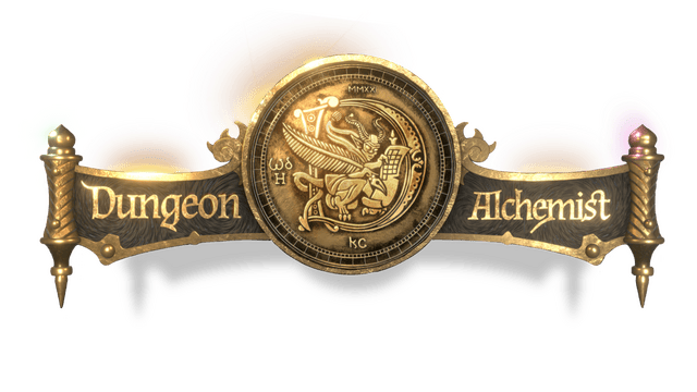 Логотип Dungeon Alchemist