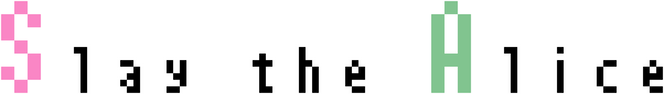 Логотип Slay the Alice