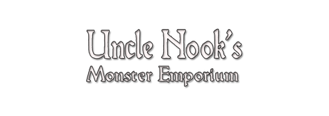 Логотип Uncle Nook's Monster Emporium