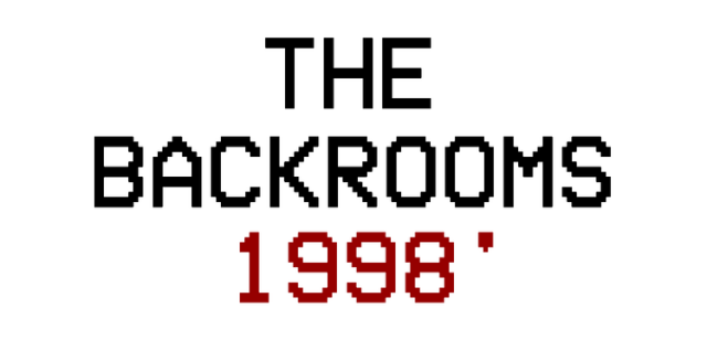 Логотип The Backrooms 1998 - Found Footage Survival Horror Game