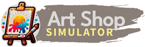 Логотип Art Shop Simulator
