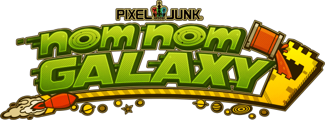 Логотип PixelJunk Nom Nom Galaxy
