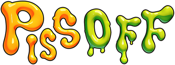 Логотип Piss Off