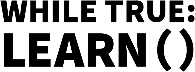 Логотип while True: learn()