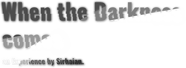 Логотип When the Darkness comes