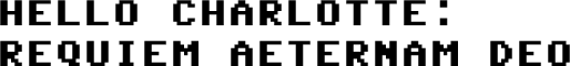 Логотип Hello Charlotte EP2: Requiem Aeternam Deo
