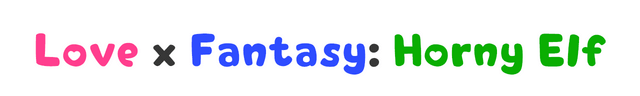 Логотип Love x Fantasy: Horny Elf