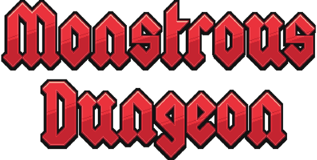 Логотип Monstrous Dungeon