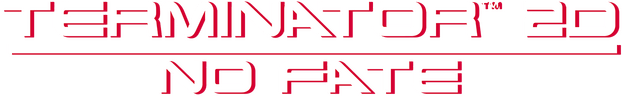 Логотип Terminator 2D: NO FATE