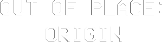Логотип Out of Place: Origin