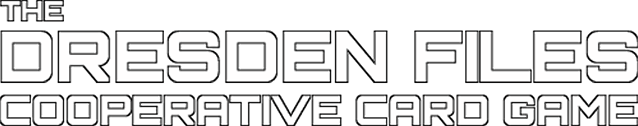 Логотип Dresden Files Cooperative Card Game