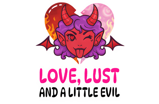 Логотип Love Lust and a Little Evil