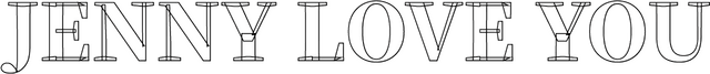 Логотип Jenny Love You
