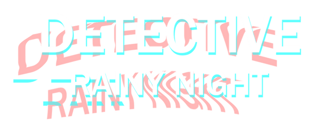 Логотип DETECTIVE - Rainy night