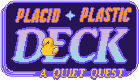 Логотип Placid Plastic Deck - A Quiet Quest