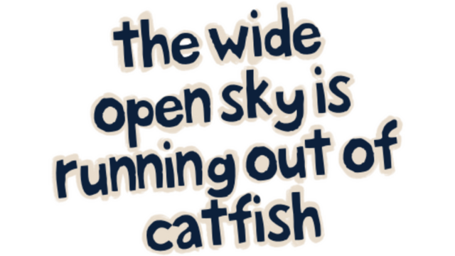 Логотип The Wide Open Sky is Running out of Catfish