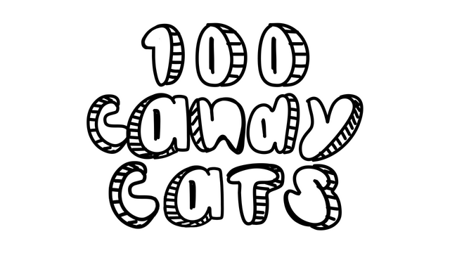 Логотип 100 Candy Cats