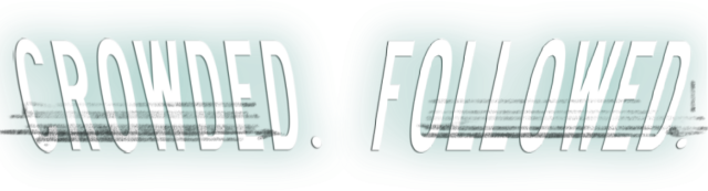 Логотип CROWDED. FOLLOWED.