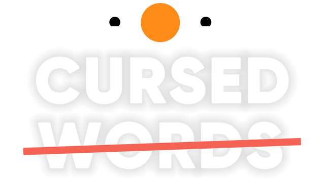 Логотип Cursed Words: The Word Game That Isn't