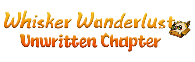 Логотип Whisker Wanderlust: Unwritten Chapter