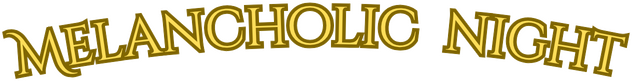 Логотип Melancholic Night