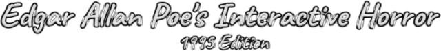 Логотип Edgar Allan Poe's Interactive Horror: 1995 Edition