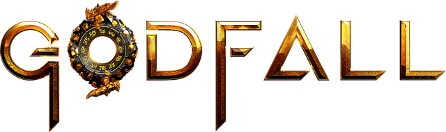 Логотип Godfall