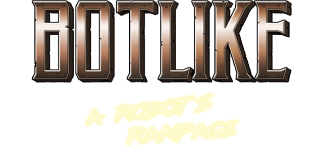 Логотип Botlike - a robot's rampage