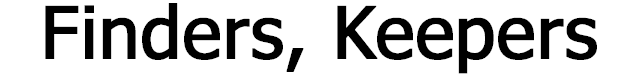 Логотип Finders, Keepers