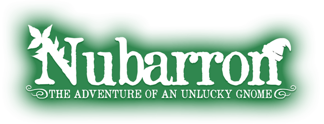 Логотип Nubarron: The adventure of an unlucky gnome