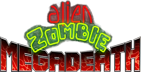 Логотип Alien Zombie Megadeath