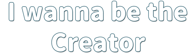 Логотип I wanna be the Creator