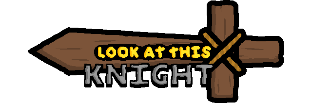 Логотип OH MY GOD, LOOK AT THIS KNIGHT