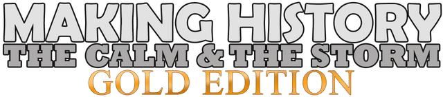 Логотип Making History: The Calm and the Storm Gold Edition