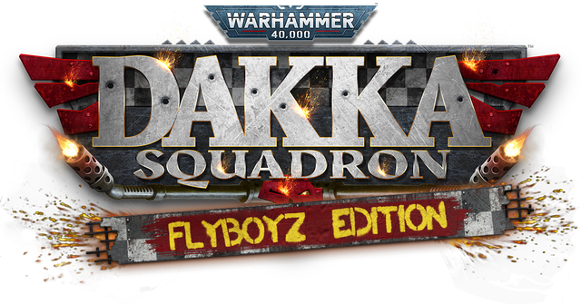 Логотип Warhammer 40,000: Dakka Squadron - Flyboyz Edition