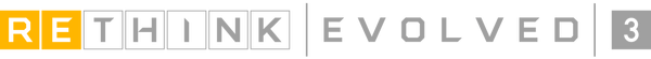 Логотип ReThink | Evolved 3