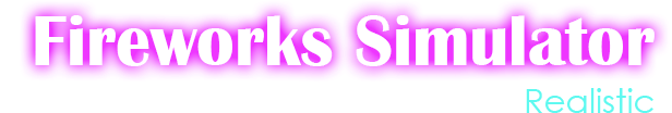 Логотип Fireworks Simulator: Realistic