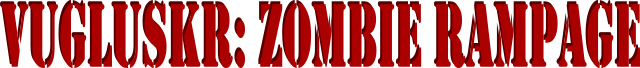 Логотип Vugluskr: Zombie Rampage