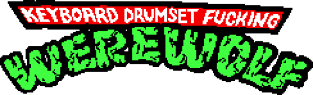 Логотип Keyboard Drumset Fucking Werewolf