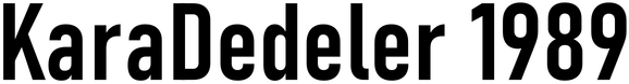 Логотип KaraDedeler 1989