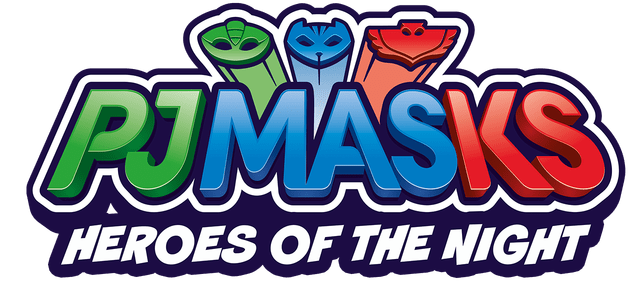 Логотип PJ MASKS: HEROES OF THE NIGHT