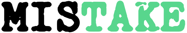 Логотип Mistake