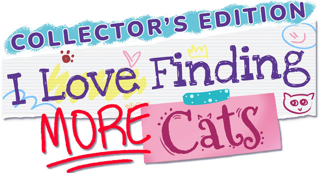 Логотип I Love Finding MORE Cats