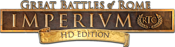 Логотип Imperivm RTC: HD Edition - "Great Battles of Rome"