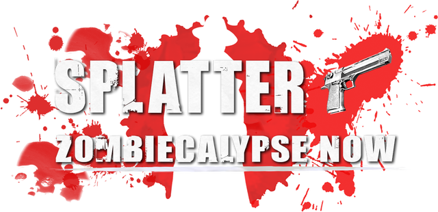 Логотип Splatter - Zombiecalypse Now