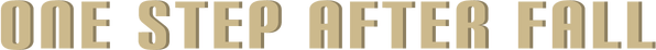 Логотип One Step After Fall