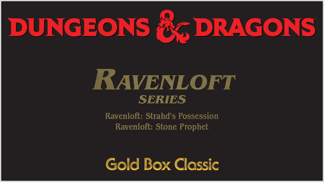 Логотип Dungeons and Dragons: Ravenloft Series