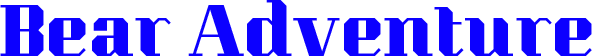Логотип Bear Adventure